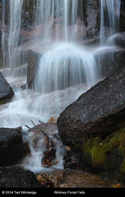 ncps portal falls - Whitney Portal Falls ©2014 Ted Whirledge